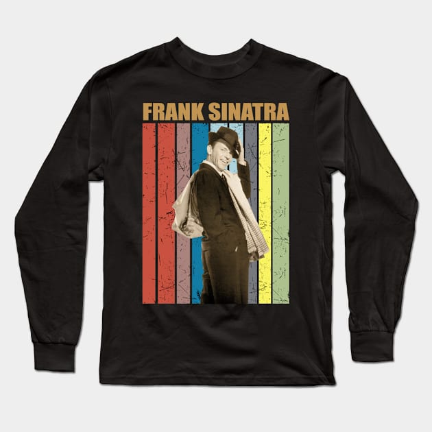 Frank Sinatra Long Sleeve T-Shirt by kearlgallegos